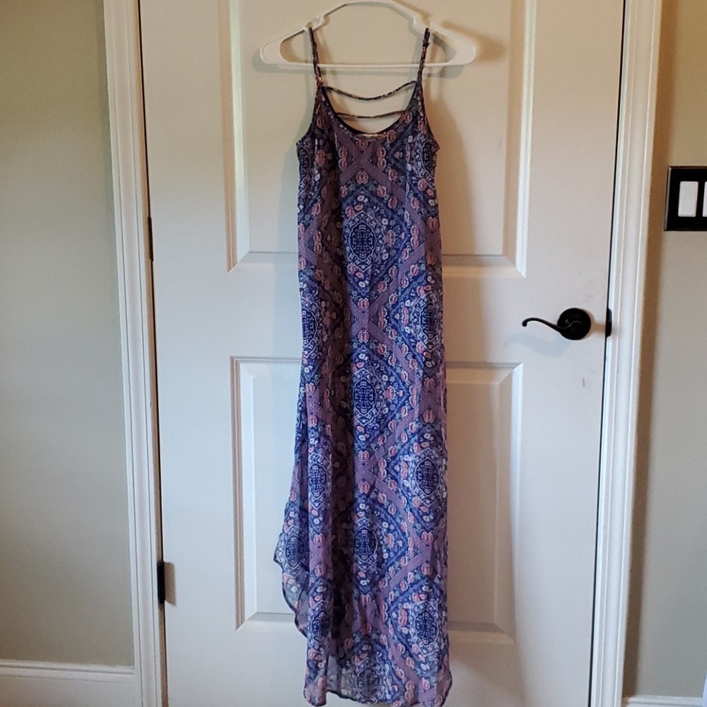 Long floral dress